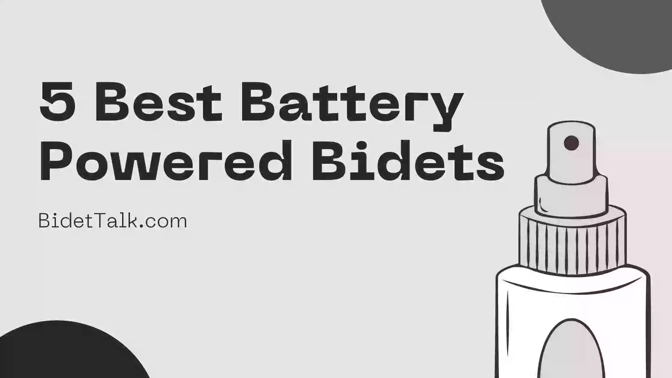 Best Battery Powered Bidets Expert S Picks