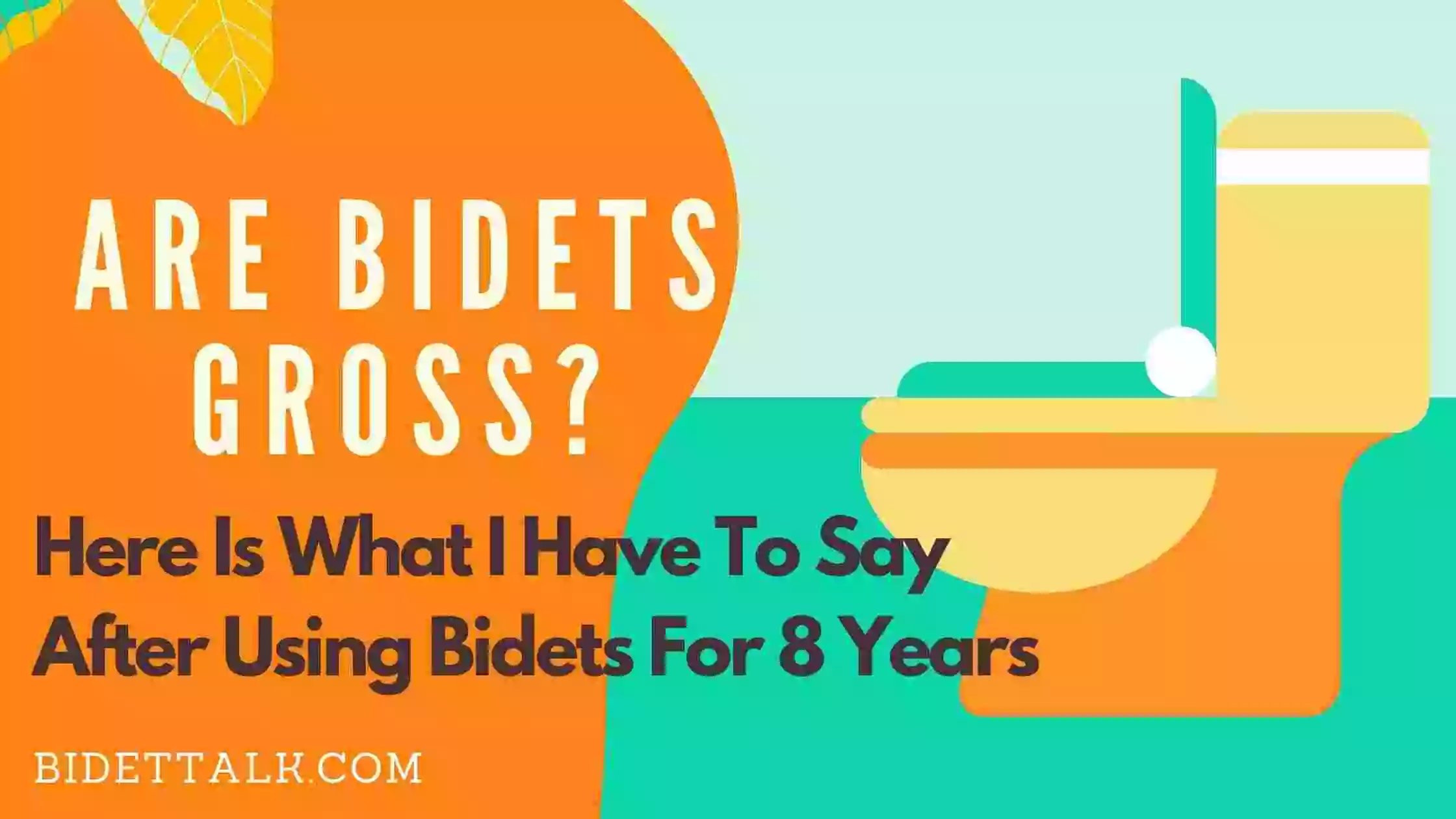 Are Bidets Gross? Here's What I Think After 8 Years Of Bidet Use