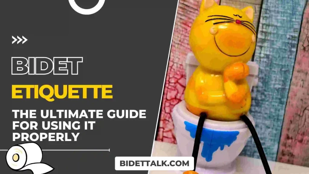 bidet etiquette